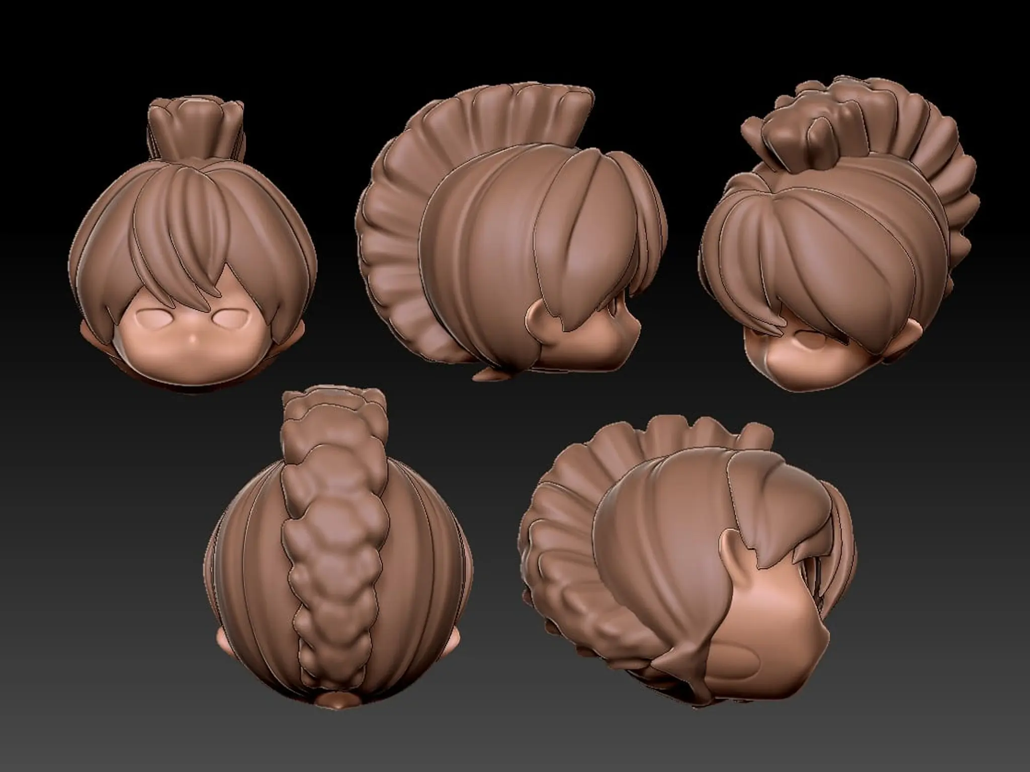 A sample of SCUPLT HAIR 3D -
                                Seller undefined