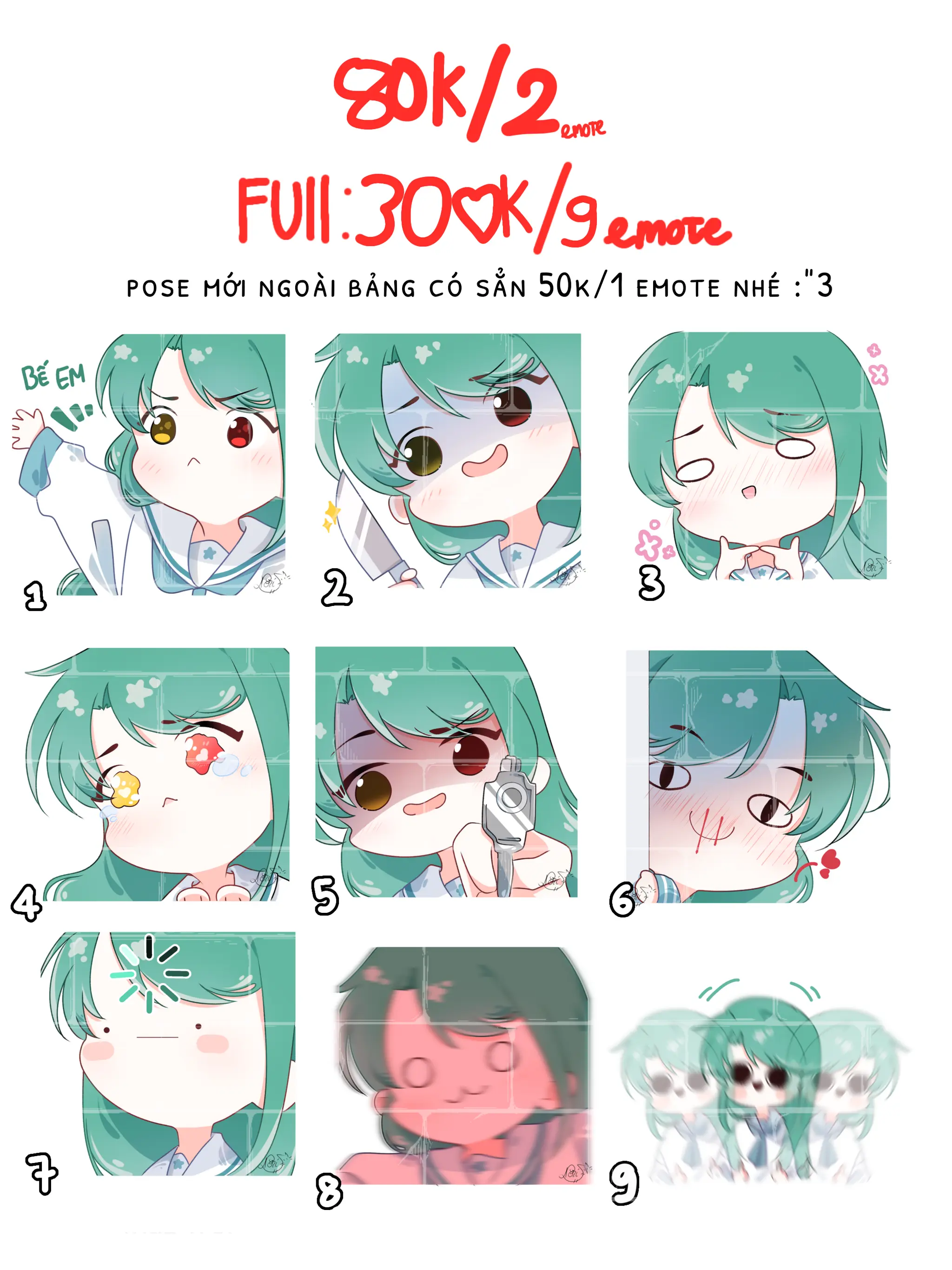 A sample of Emote ych, tyc -
                                Seller undefined