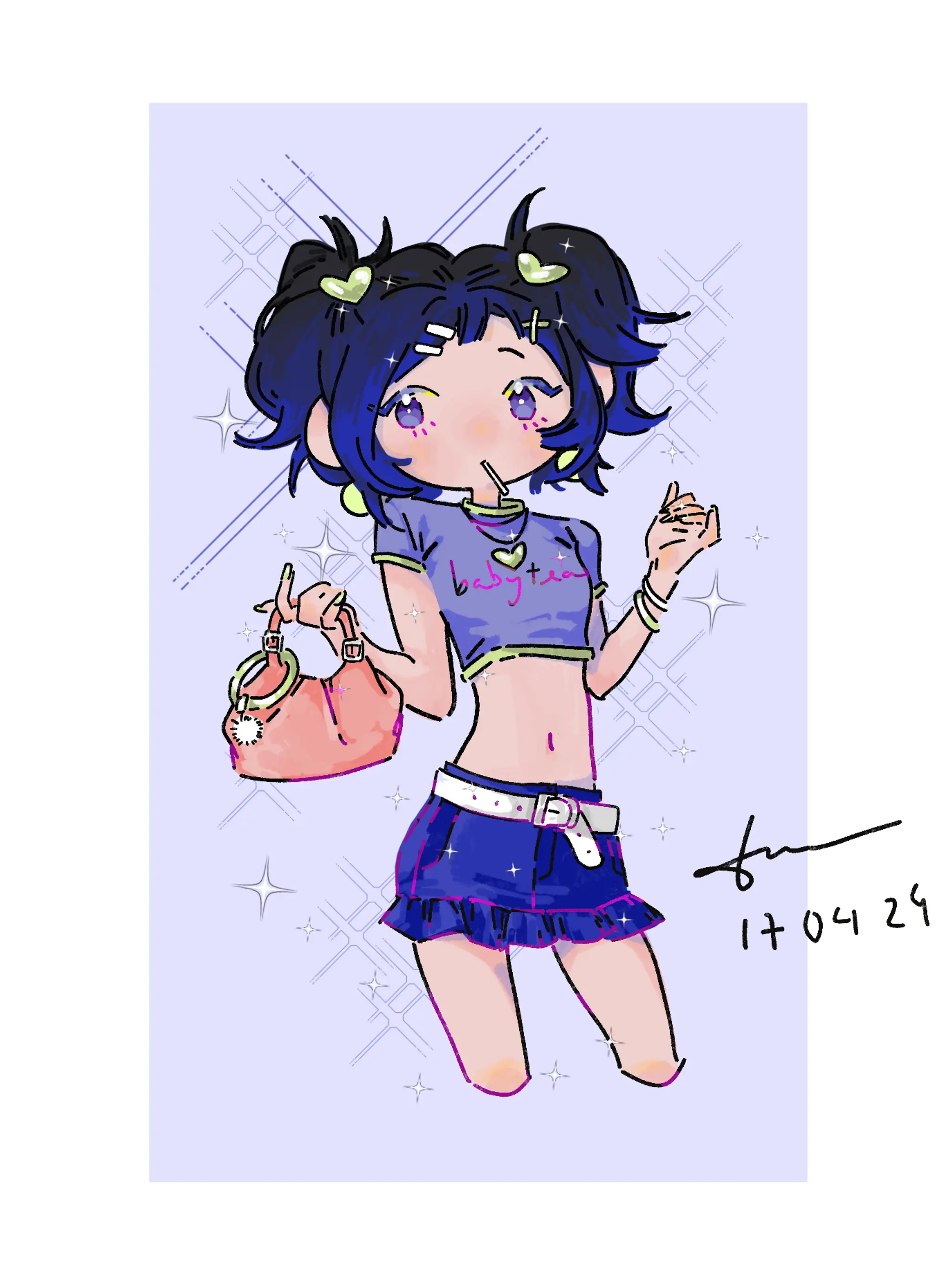 A sample of Chibi ( màu ) -
                                Seller undefined