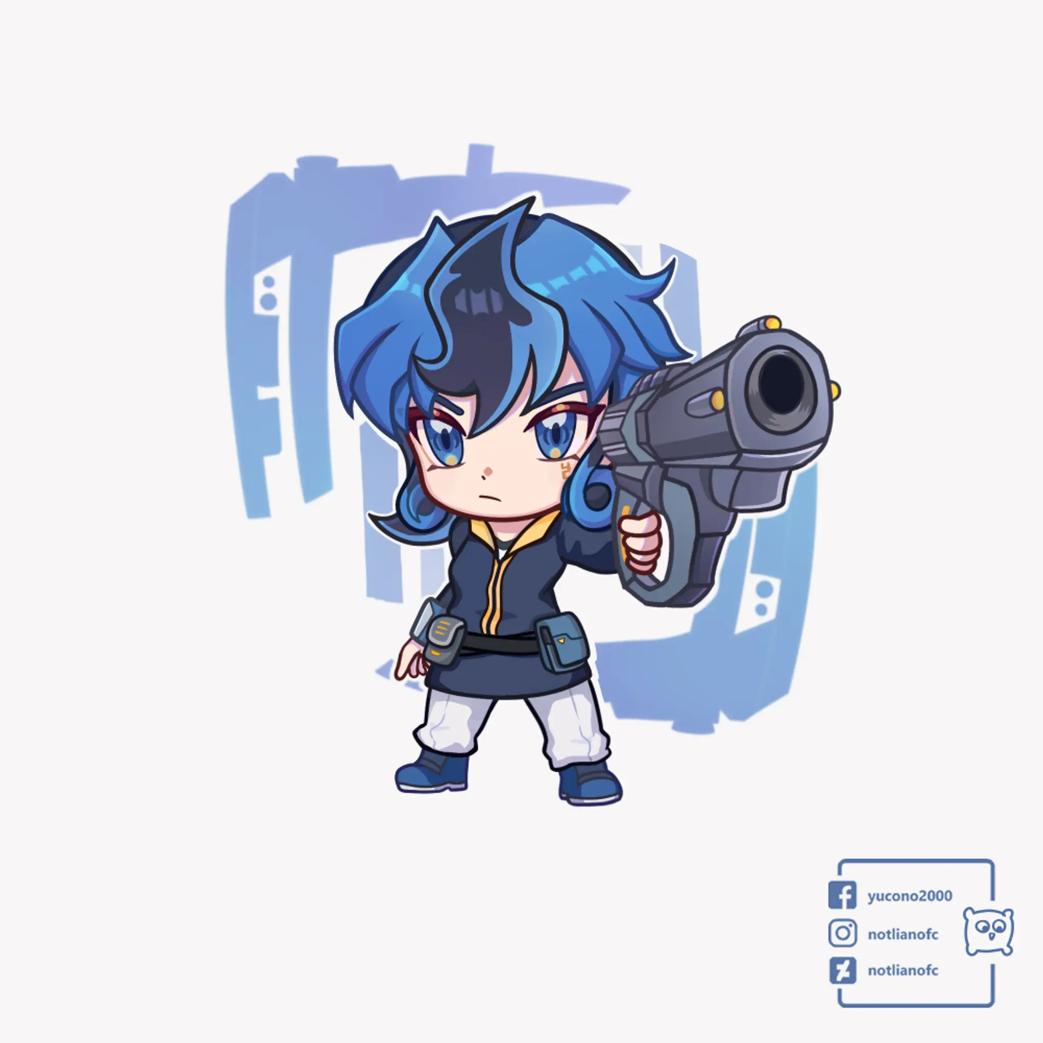 A sample of Chibi ( Cel-shading) -
                                Seller undefined