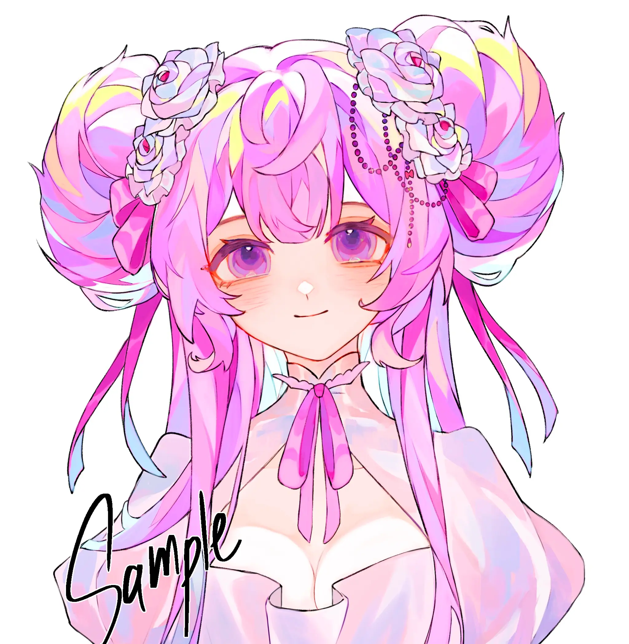 A sample of Bust-up Collab Commission -
                                Seller undefined