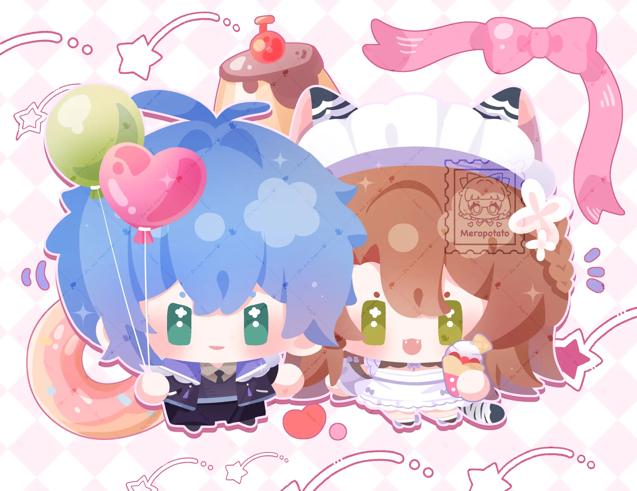 Hero photo 5 of YCH Chibi ngồi
