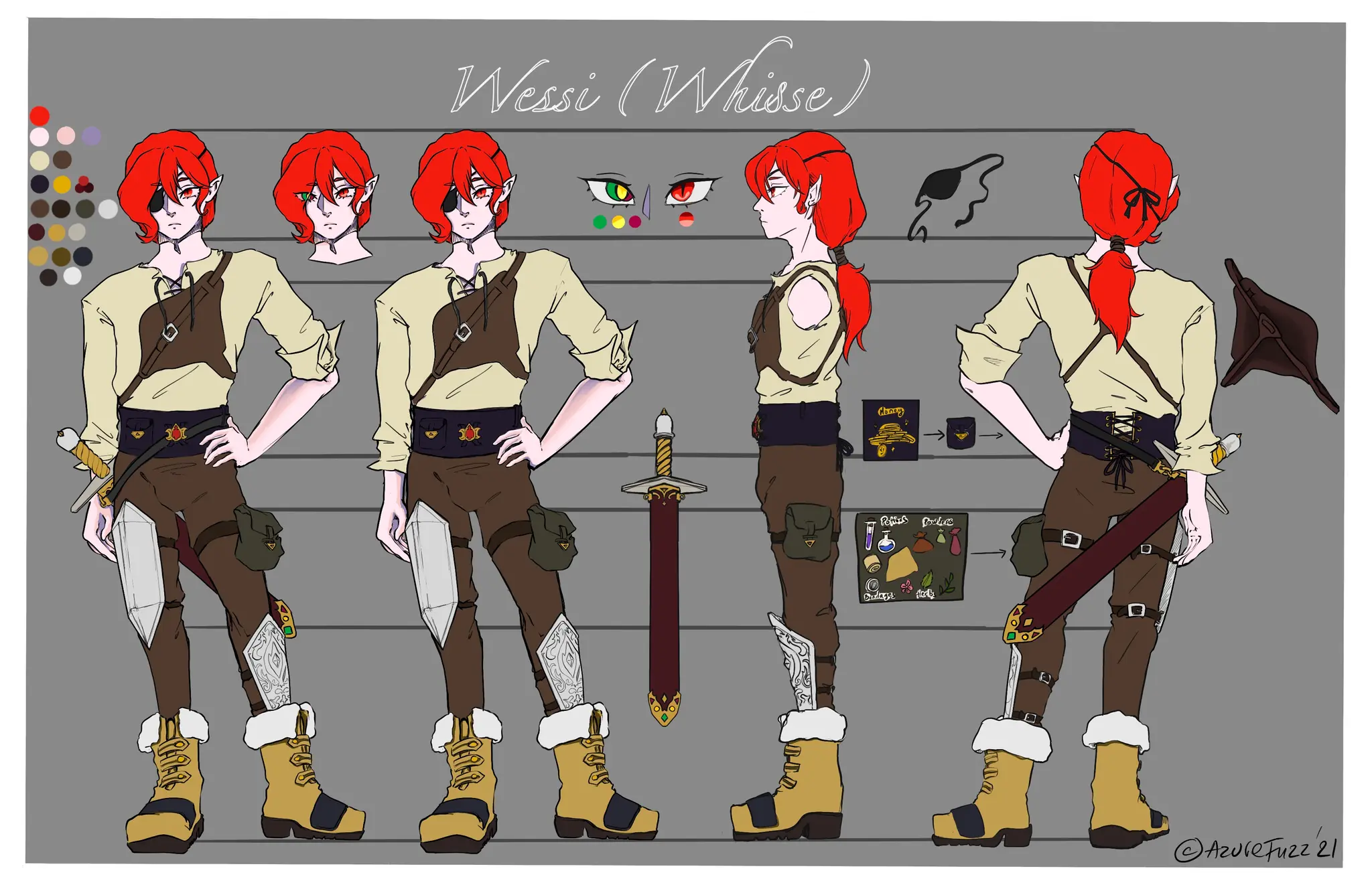 Hero photo 2 of Character sheet