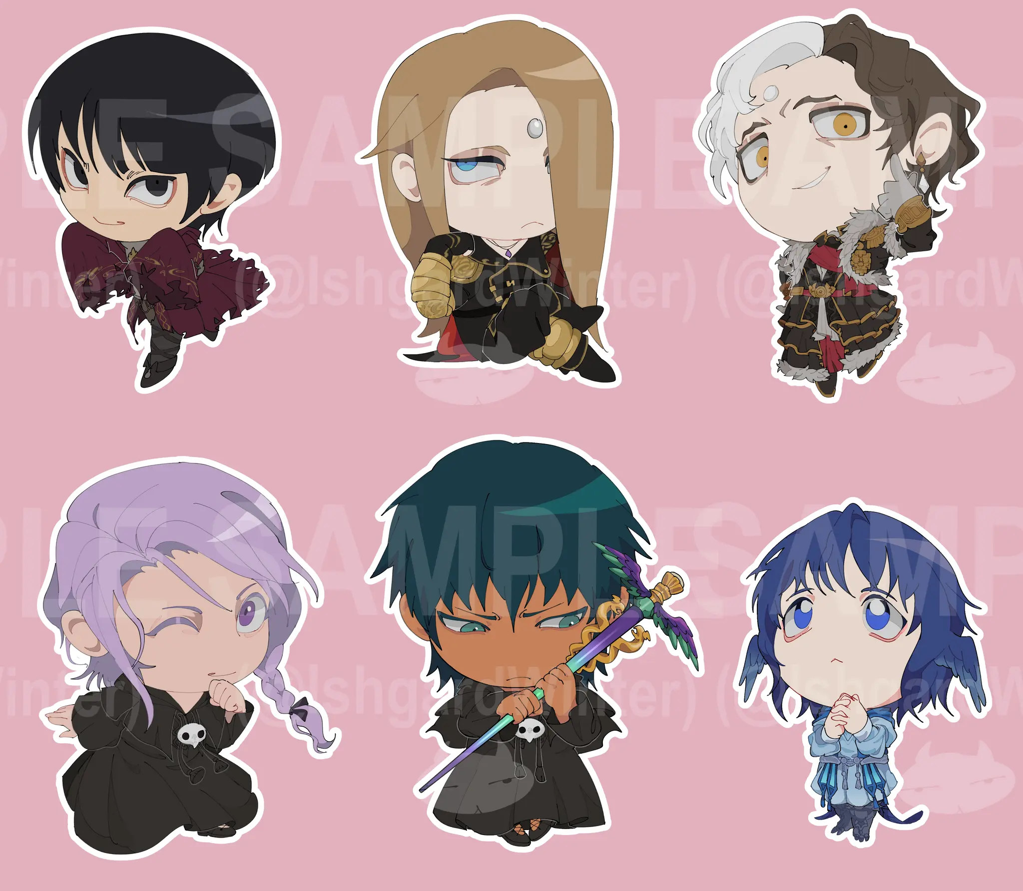 A sample of Chibi Commission -
                                Seller undefined