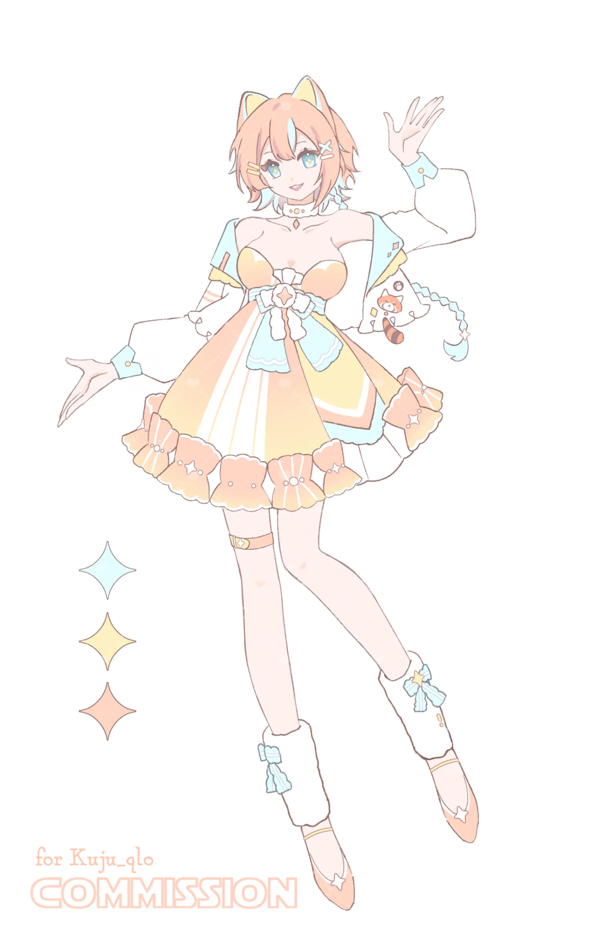 Hero photo 2 of Gacha design colorsketch - Concept cute chếch chi
