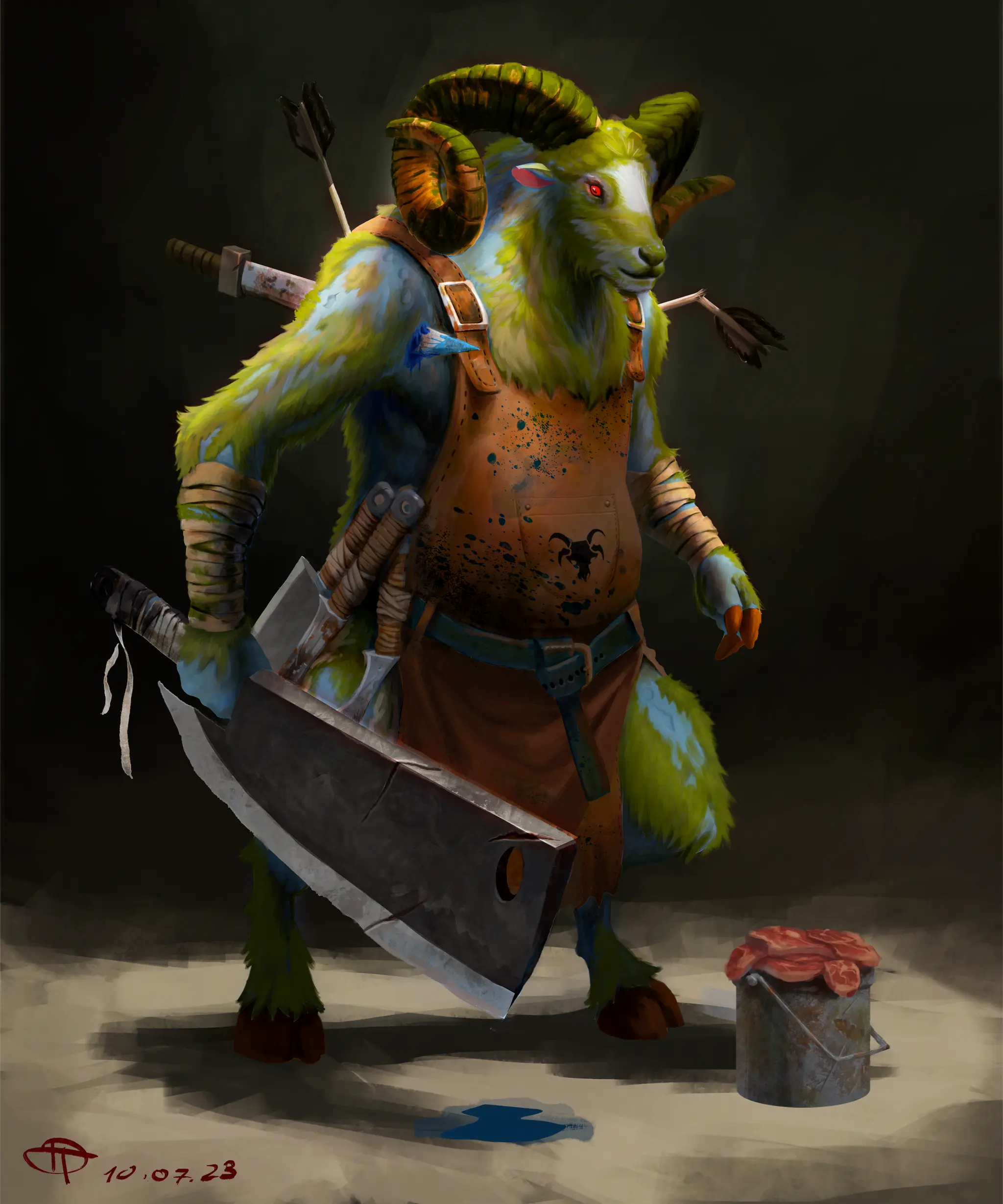 Hero photo 3 of Character Design ( Giá đã bao gồm vũ khí, vật liệu, BG đơn giản)