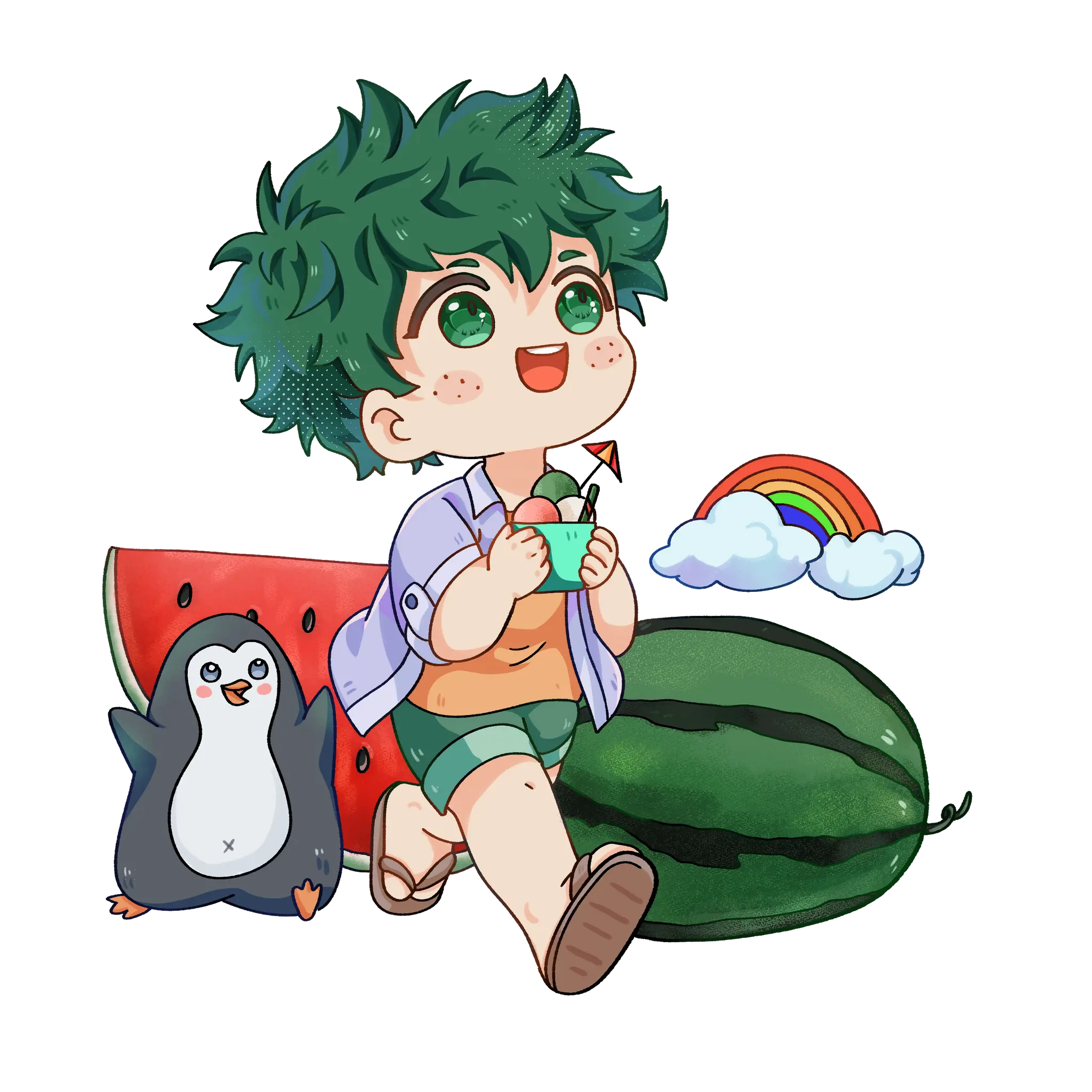 A sample of Chibi color digi -
                                Seller undefined