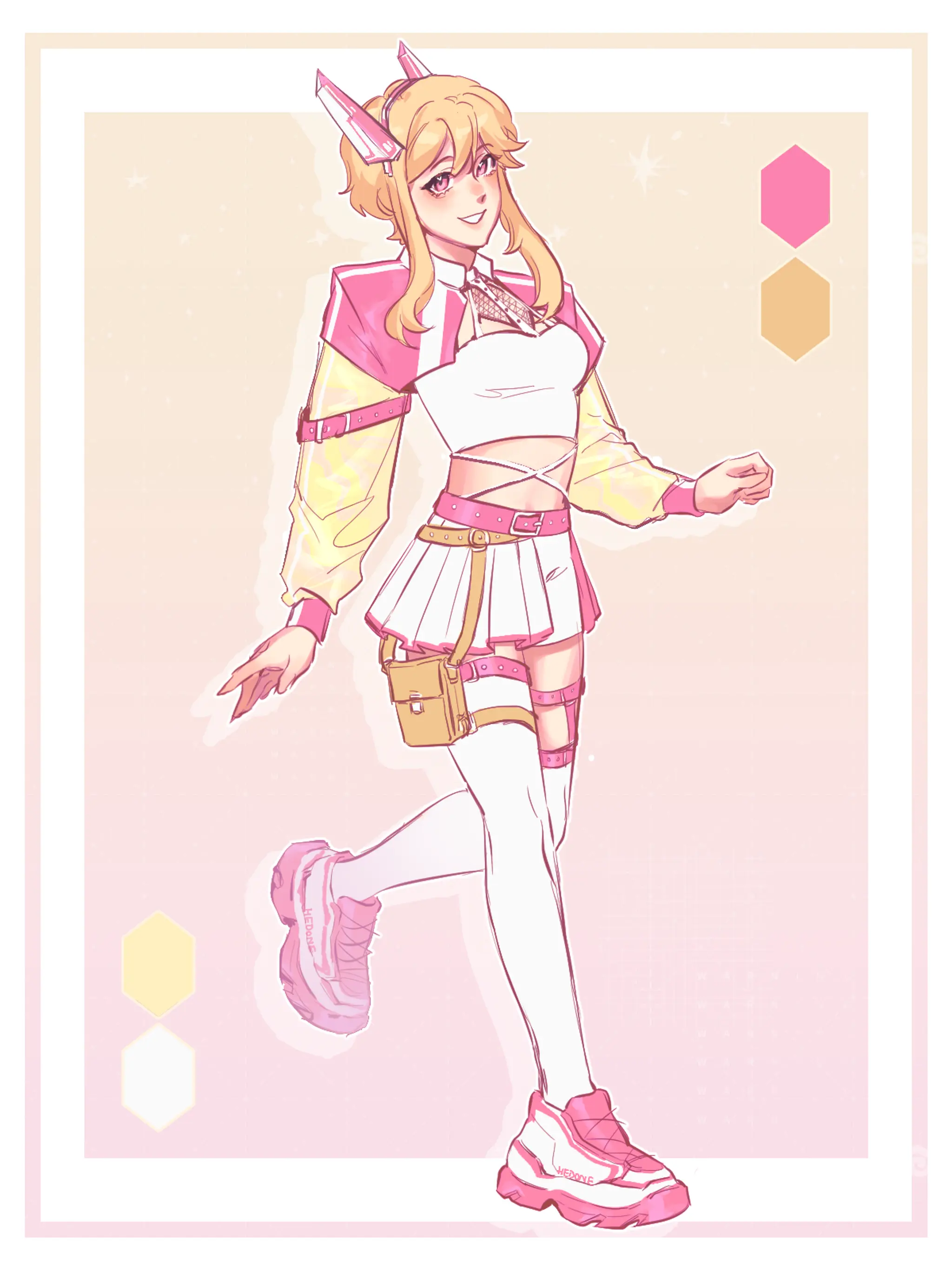 A sample of Outfit Design Color Sketch -
                                Seller undefined